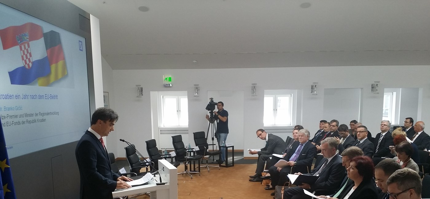 Potpredsjednik Vlade Grčić na investicijskom forumu u Berlinu 